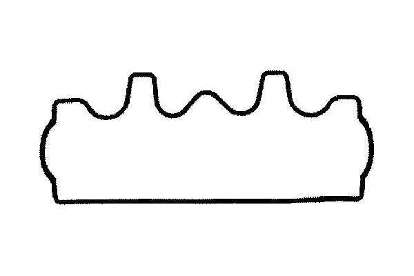 Üst Kapak Contası (Külbütör)  Nissan Micra (K11)(02.1998->)  PSA ORJINAL 024993