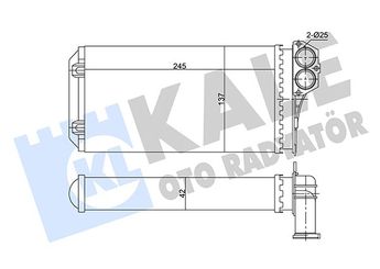 Kalorifer Radyatörü  PSA ORJINAL 6448Q2  6448Q2 6448L0