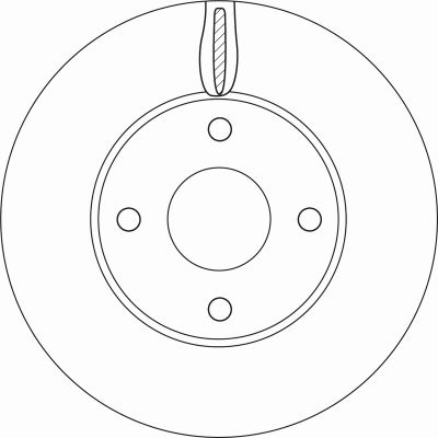 Fren Disk Ayna Ön Sağ ve Sol Ford Fiesta (CE1)(2017->)  TRW DF6593