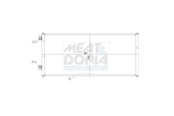 Klima Radyatörü  BEHR AC 321 000S