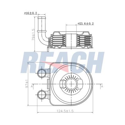 Motor Yağ Soğutucu  Peugeot 206 Cabriolet (01.2001->)  MGA 63400