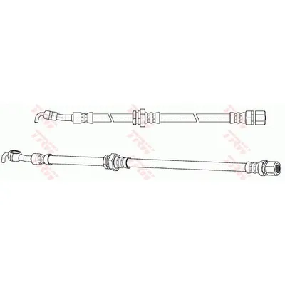 Fren Hortumu Arka Sağ veya Sol Daewoo Nubira Limousine (2003->)  WALBURG WBH0414