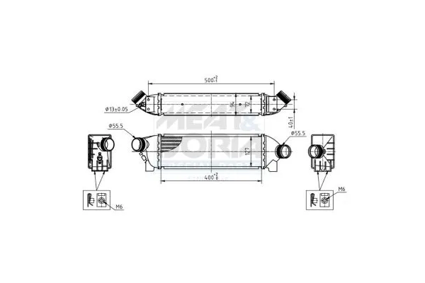 Turbo Radyatörü  FASE 11-611-002