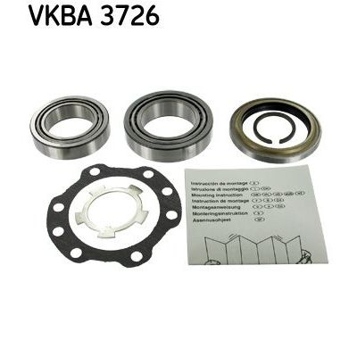 Teker Rulmanı Ön Sağ veya Sol Mitsubishi L200 (K70)(1996->)  SKF VKBA 3726