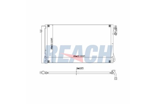 Klima Radyatörü  BMW 3 Serisi Touring (E91)(2005->)  MGA 82468
