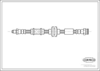 Fren Hortumu Ön Sağ veya Sol BERSE 6682  60698794