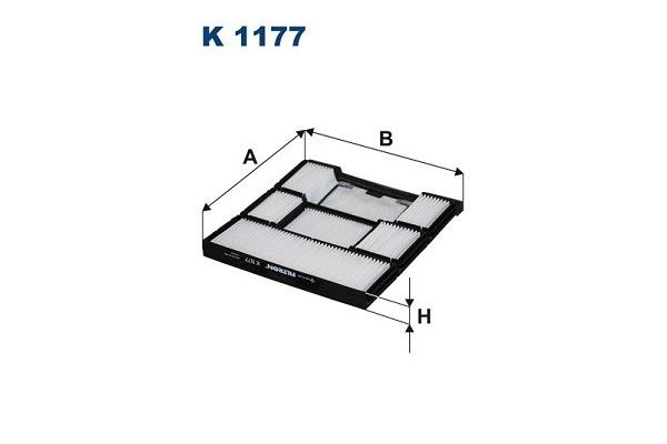 Polen Filtresi  Toyota Corolla (E11)(1997->)  FILTRON K 1177