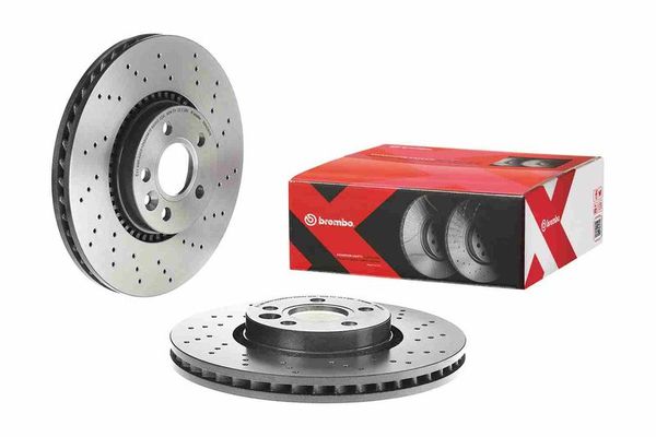 Fren Disk Ayna Ön Sağ ve Sol Land Rover Freelander 2 (LN)(01.2007->)  BREMBO 09.A426.1X