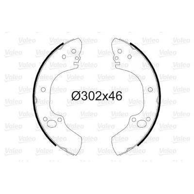 Fren Pabuçlu Balata Arka Opel Campo (1992->)  VALEO 564101