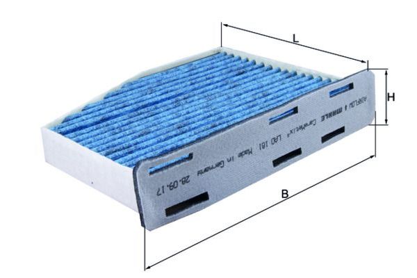 Polen Filtresi  Skoda Superb Combi (3T5)(01.2010->)  MAHLE LAO 181