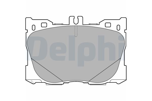 Fren Disk Balata Ön Mercedes GLC -Serisi Coupe (BM 253)(06.2016->)  DELPHI LP3276