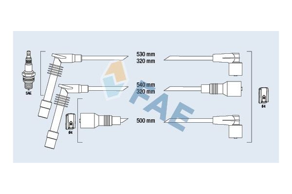 Buji Kablosu  FAE 85087