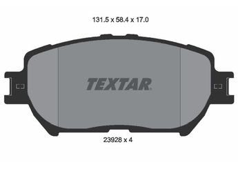 Fren Disk Balata Ön TEXTAR 2392801  446506030 04465-06030 0446506030 446530340 0446530340 446533240 0446533240 446533246 0446533246 446533250 0446533250 446533260 0446533260 446533320 0446533320 446533340 0446533340 446544140 0446544140 446544170 0446544170 446568010 0446568010 4465YZZDZ 04465YZZDZ