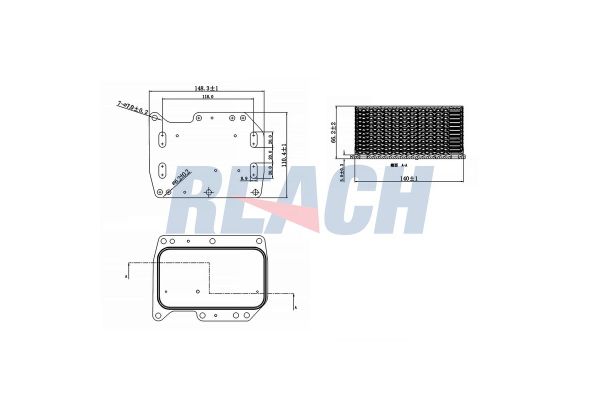 Motor Yağ Soğutucu  Renault Master III P.Van (02.2010->)  FROW 227.1540.002