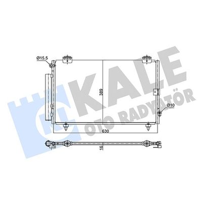 Klima Radyatörü  KALE 350685