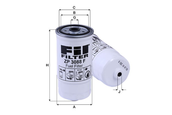 Yakıt Filtresi  FIL FILTRE ZP 3088 F