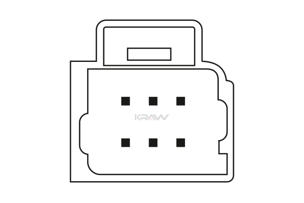 Cam Açma Düğmesi Ön Sağ MCAR AN-616B