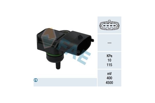 MAP Sensörü  Hyundai Matrix (FC)(2001->)  MOBIS 3930022600