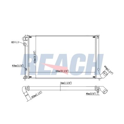 Su Radyatörü  ORİS BPE036022