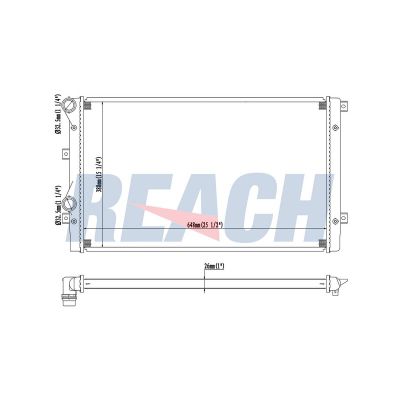 Su Radyatörü  VALEO 733543