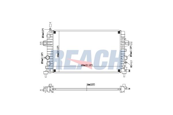 Su Radyatörü  BEHR 8MK 376 754-081