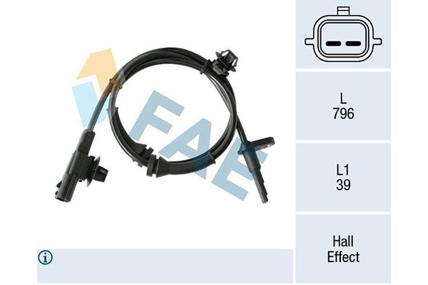Abs Sensörü Ön Sağ Nissan Micra (K13K/KK)(07.2010->)  OPTIMUM 479101HA0A
