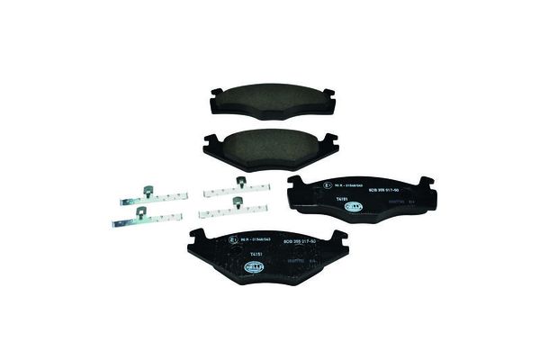 Fren Disk Balata Ön Volkswagen Golf I (171/173)(08.1974->1981)  EUROREPAR 1617248180