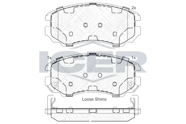 Fren Disk Balata Ön Kia Soul (AM)(2008->)  AP 05P1369