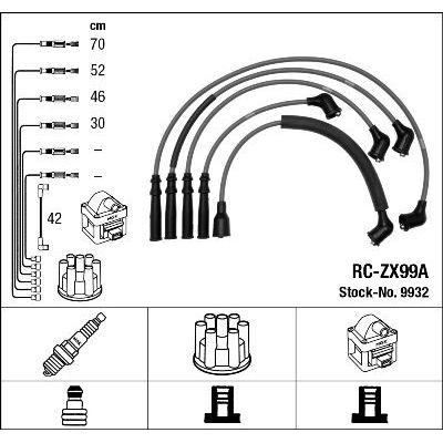 Buji Kablosu  NGK 9932