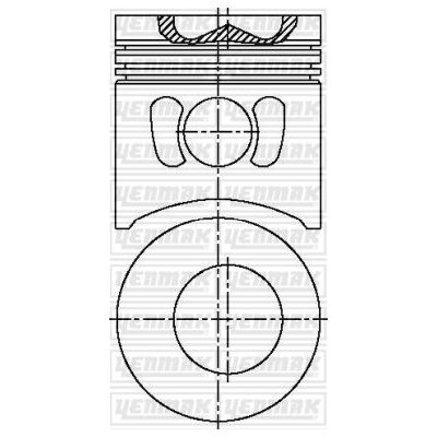 Piston  YENMAK 4438-050