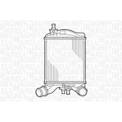 Turbo Radyatörü  Abarth 500 Cabrio (312)(2022->)  DENSO DIT09111