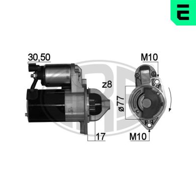 Marş Dinamosu  Kia Rio (UB)(2011->)  VALEO 438362