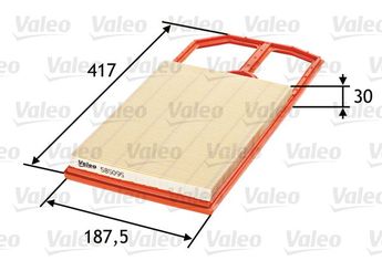 Hava Filtresi  VALEO 585095  36129620F 36129620C 036129620C 036129620F 32129620C 032129620C