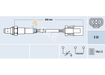 Oksijen (Lambda) Sensörü  FAE 77229  1959006 O2S0001 226900J000 22690-0J000 2269010Y00 22690-10Y00 2269010Y10 22690-10Y10 2269017Y00 22690-17Y00 2269017Y10 22690-17Y10 2269030P00 22690-30P00 2269040P10 22690-40P10 2269048P00 22690-48P00 2269048P10 22690-48P10 226907C100 22690-7C100 226907F000 22690-7F000 226900W001 22690-0W001 SG1120 SG-1120 SG291 SG-291
