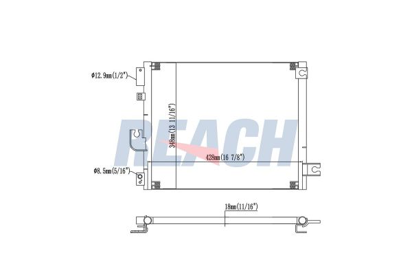 Klima Radyatörü  MANDO HC9760605500