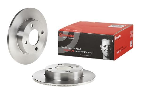 Fren Disk Ayna Arka Sağ ve Sol Audi Coupe (855)(10.1980->)  BREMBO 08.5213.10