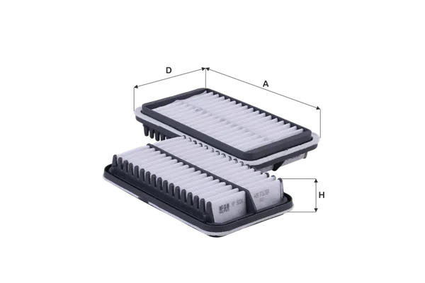 Hava Filtresi  Suzuki Wagon R + (SR/EM)(1997->)  FIL FILTRE HP5024