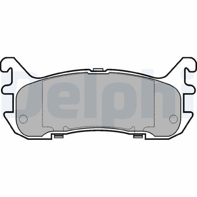 Fren Disk Balata Arka DELPHI LP932