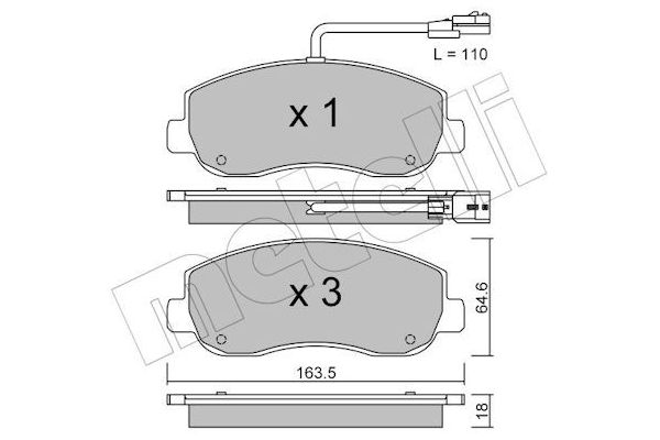 Fren Disk Balata Ön Opel Movano B P.Van / Minibüs (2010->)  KALE BALATA 25147 180 05 ANS