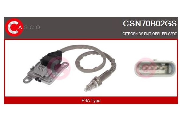 Oksijen (Lambda) Sensörü  Opel Crossland X (2017->) / Crossland (2021->)  BITAPART BPE379094