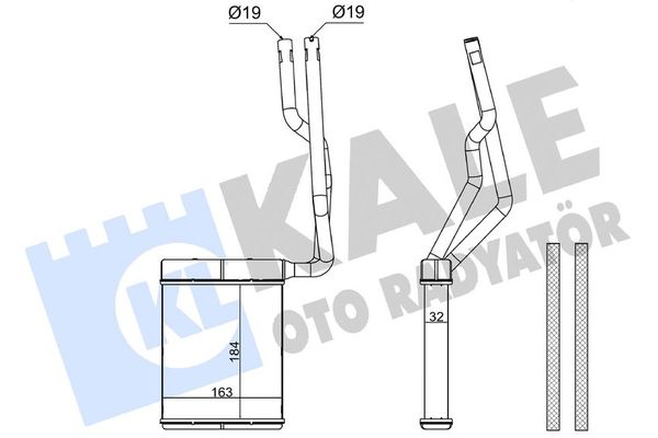 Kalorifer Radyatörü  KALE 370785