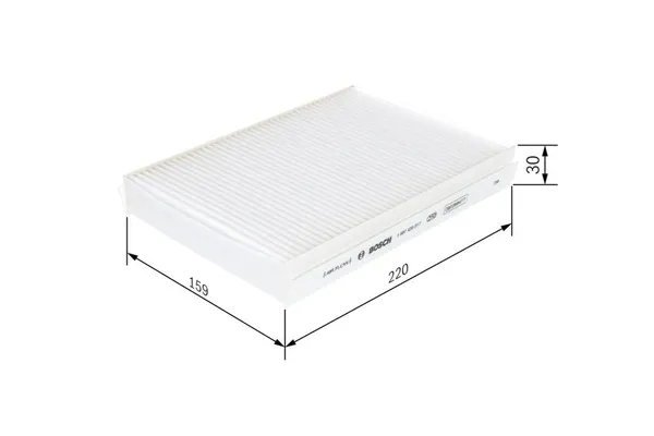 Polen Filtresi  Fiat 500L (351) Living (2013->)  BOSCH 1 987 435 017