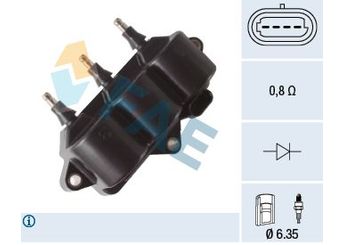 Ateşleme Bobini  OPEL ORJINAL 96291054  96291054