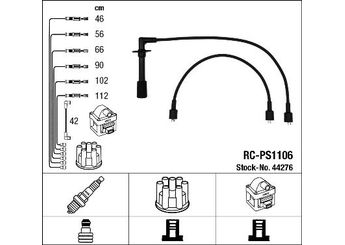 Buji Kablosu  NGK 44276  90160906100 90160910000