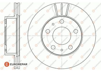 Fren Disk Ayna Ön Sağ ve Sol EUROREPAR 1618863880  4249H9 1307356080 1341045080 1606400780 1606401680 1607872280 1611841680 4246K2 4246K3 4246Y3 4246Y5 424935 424936 4249A0 4249H2 46806234 51728378 51740247 51858362 51858363 71739637 E169016 E169154