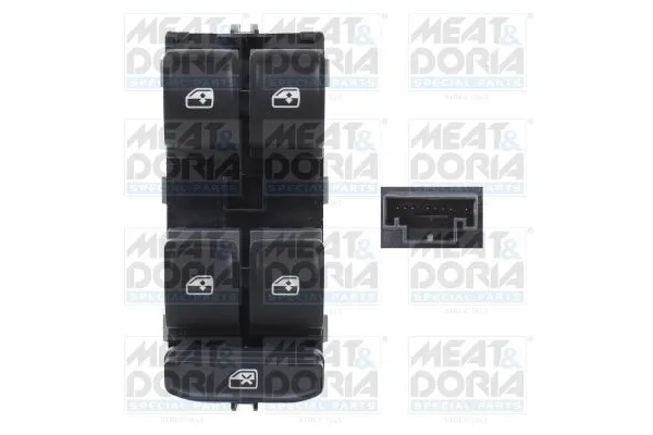 Cam Açma Düğmesi Ön Sol Volkswagen Taigo (CS1)(08.2021->)  PROSWITCH PRA700161
