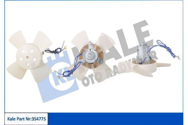Radyatör Fan ve Motoru  Skoda Forman (785)(1992->)  KALE 354775