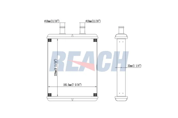 Kalorifer Radyatörü  KRAFTVOLL 08050209