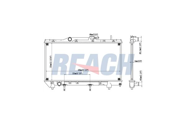 Su Radyatörü  RADISEN RR 64806