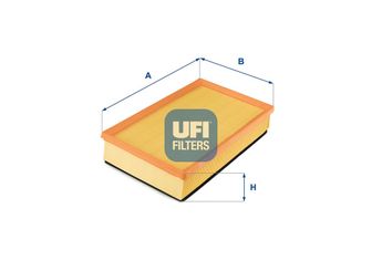 Hava Filtresi  FIL FILTRE HP 2165 A  7E0129620A 7H0129620A 7E0 129 620 A 7H0 129 620 A